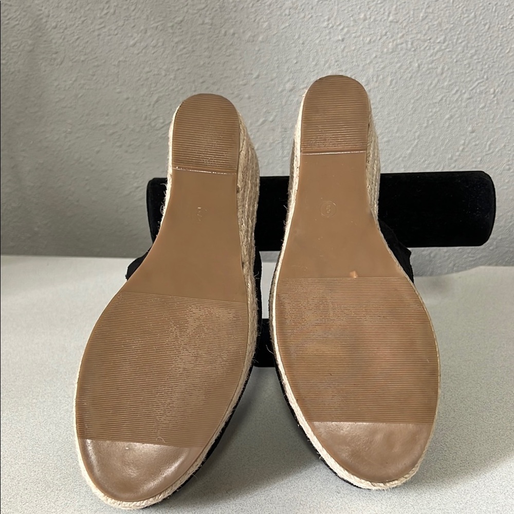 Tinstree Black Suede Mules with Rounded Toe - Picture 6 of 6